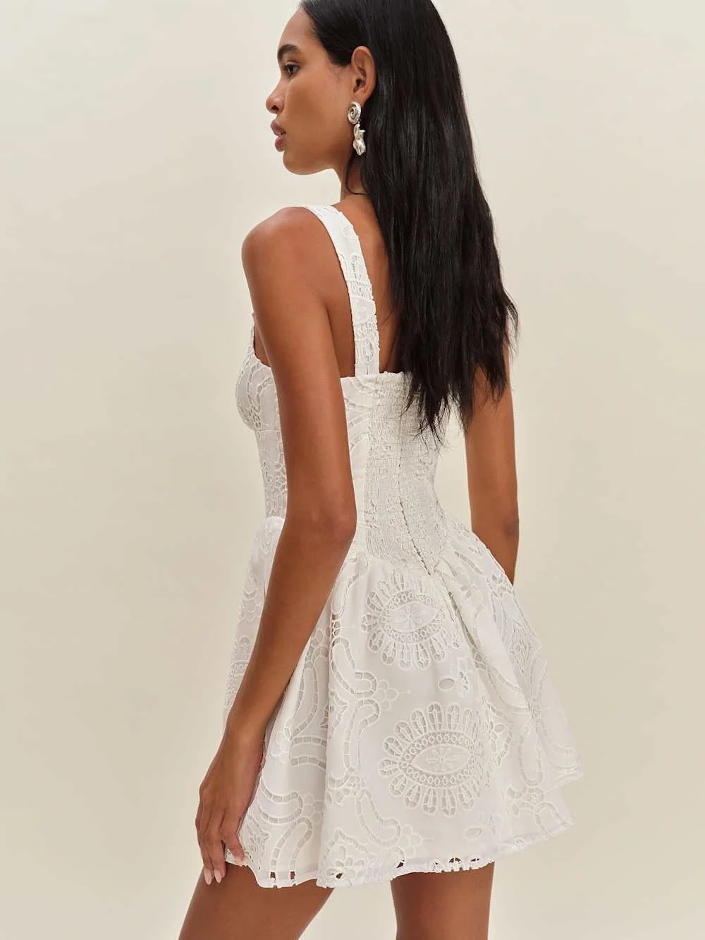 (New) Reformation Daria Lace Dress